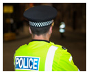 Police officer on duty